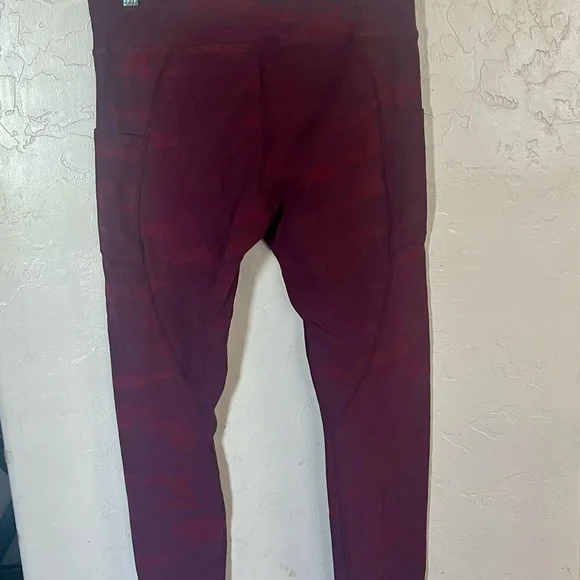 Pact Burgundy Leggings - Picture 2 of 4